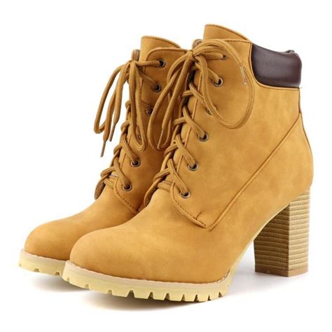 high heeled designer combat boots